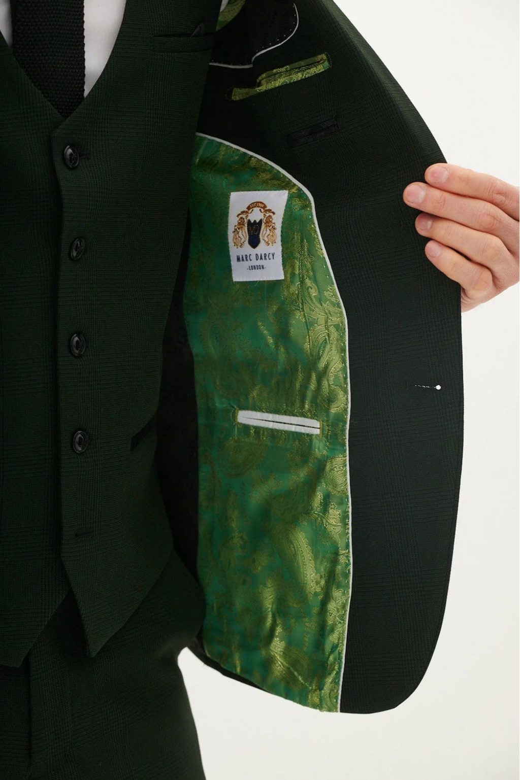 Marc Darcy Bromley Olive Blazer
