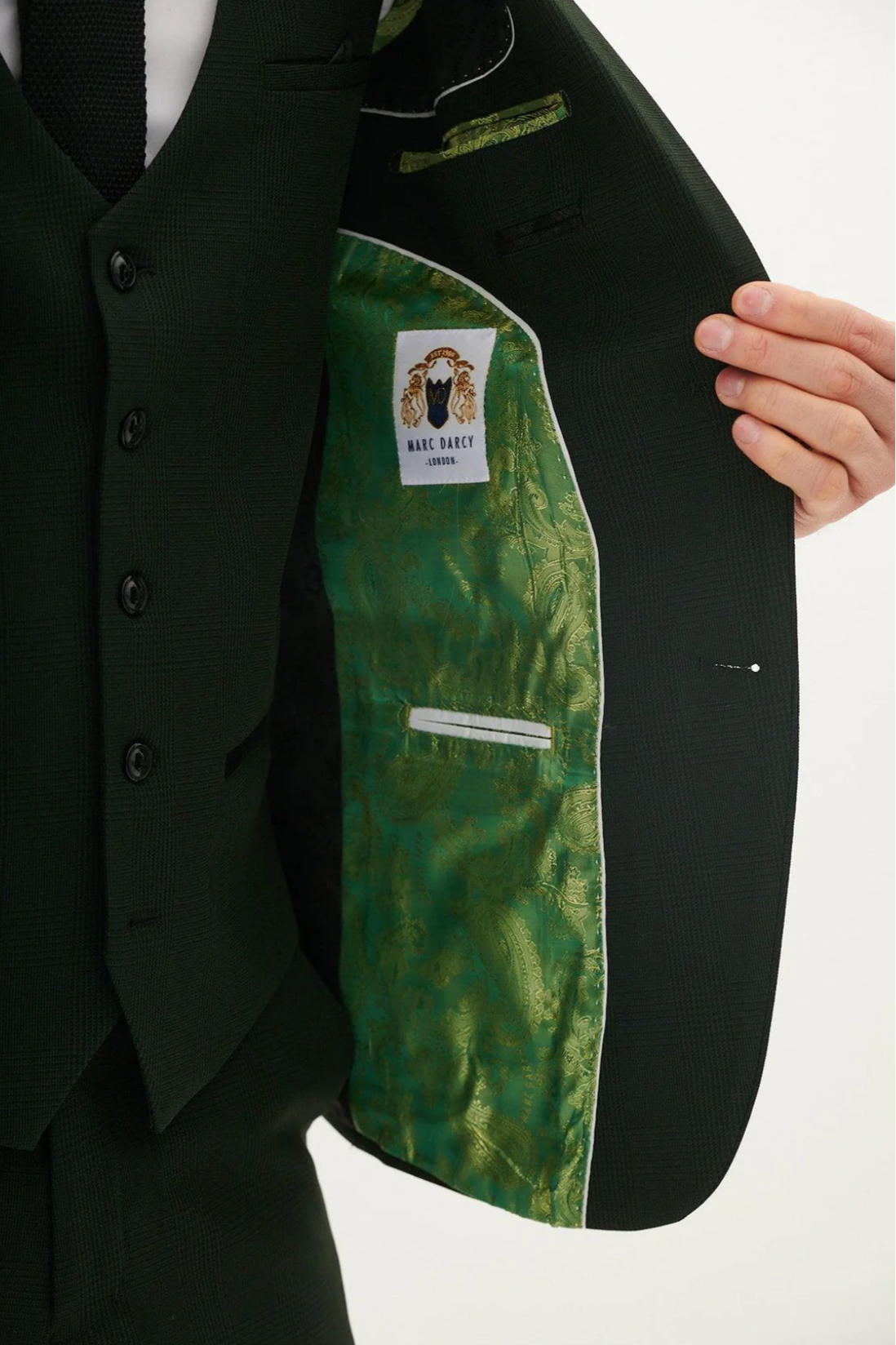 Marc Darcy Bromley Olive Blazer