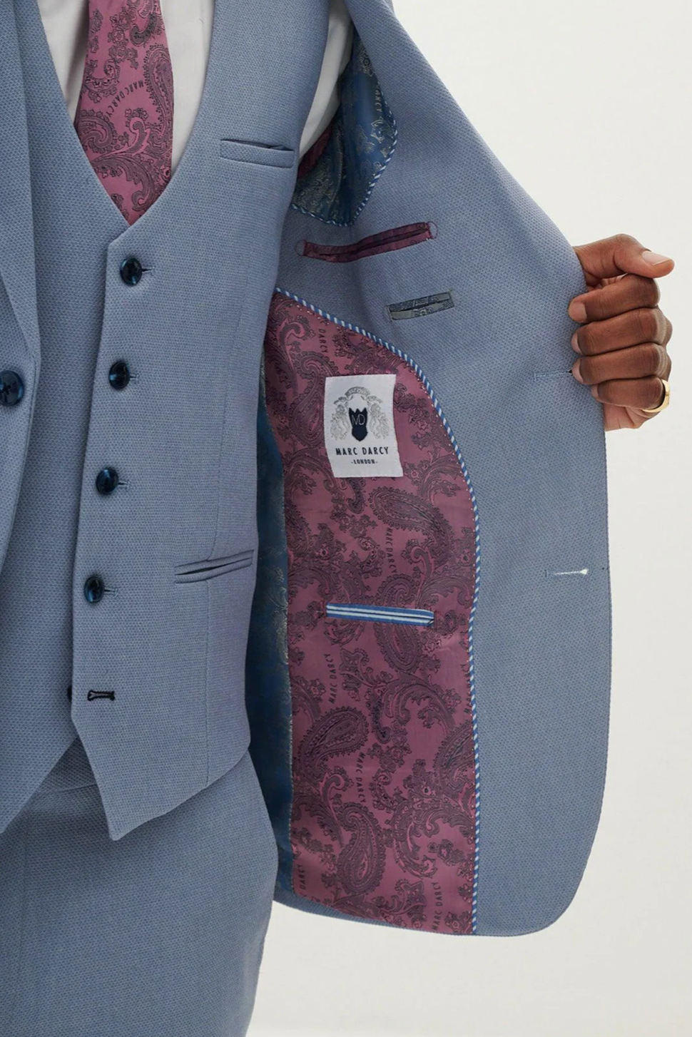 Marc Darcy Sky Blue HM5 Blazer