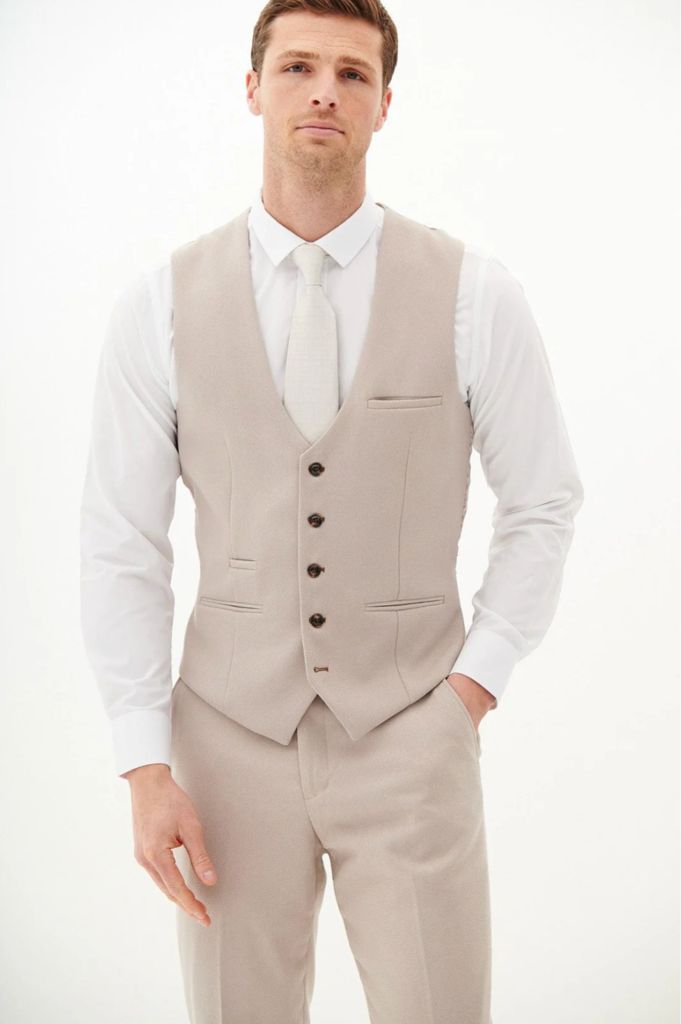 Marc Darcy HM5 Stone Waistcoat