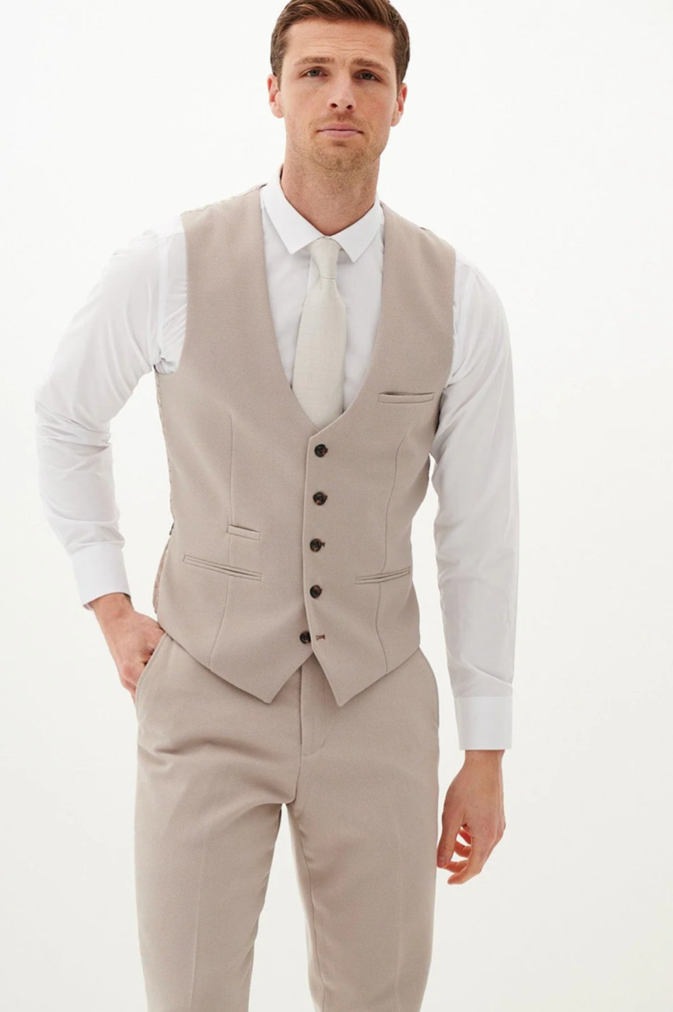 Marc Darcy HM5 Stone Waistcoat
