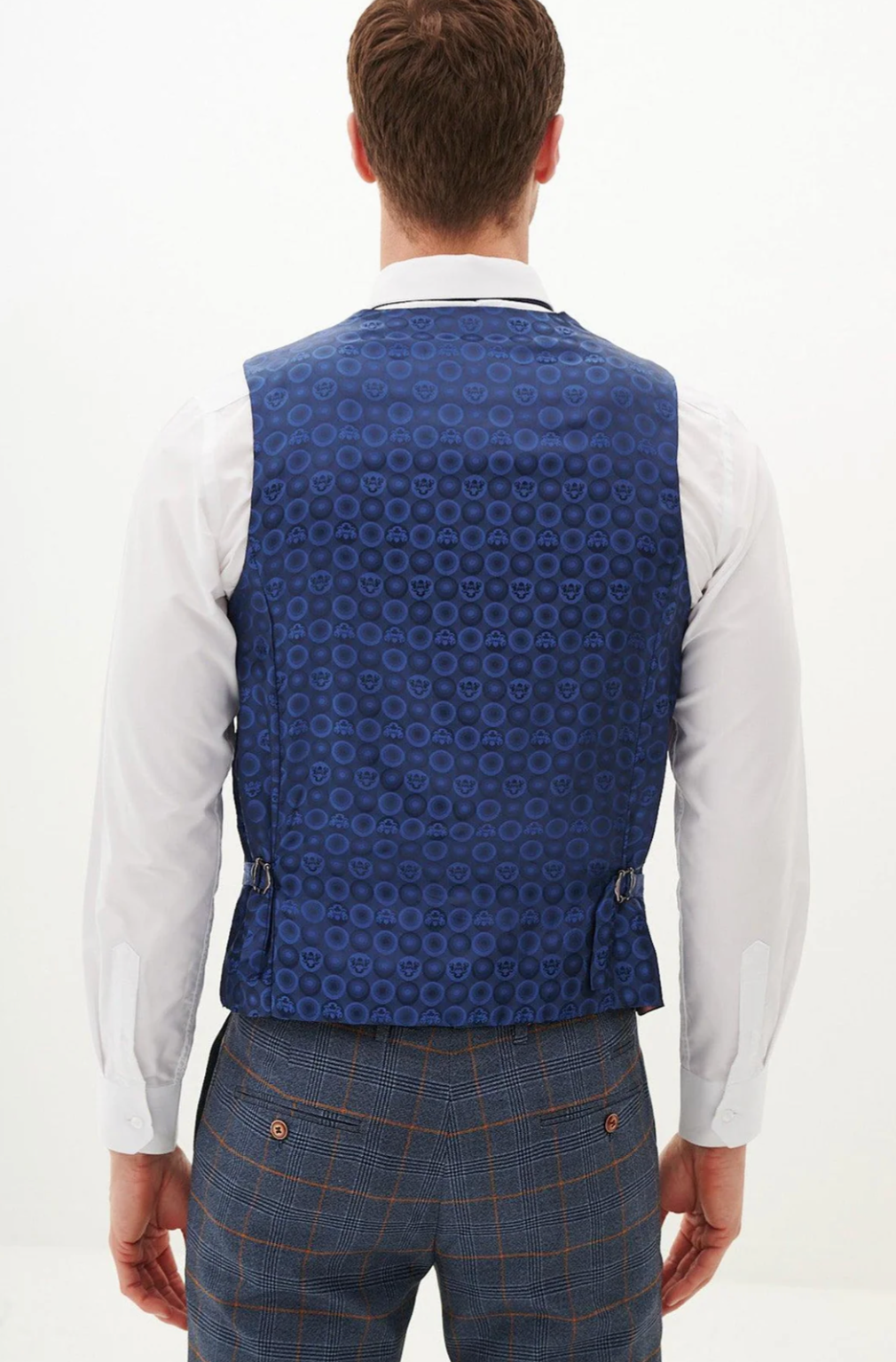 Marc Darcy Jenson Marine Double Breasted Waistcoat