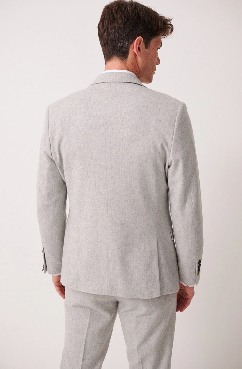 Archie Silver Tweed Blazer