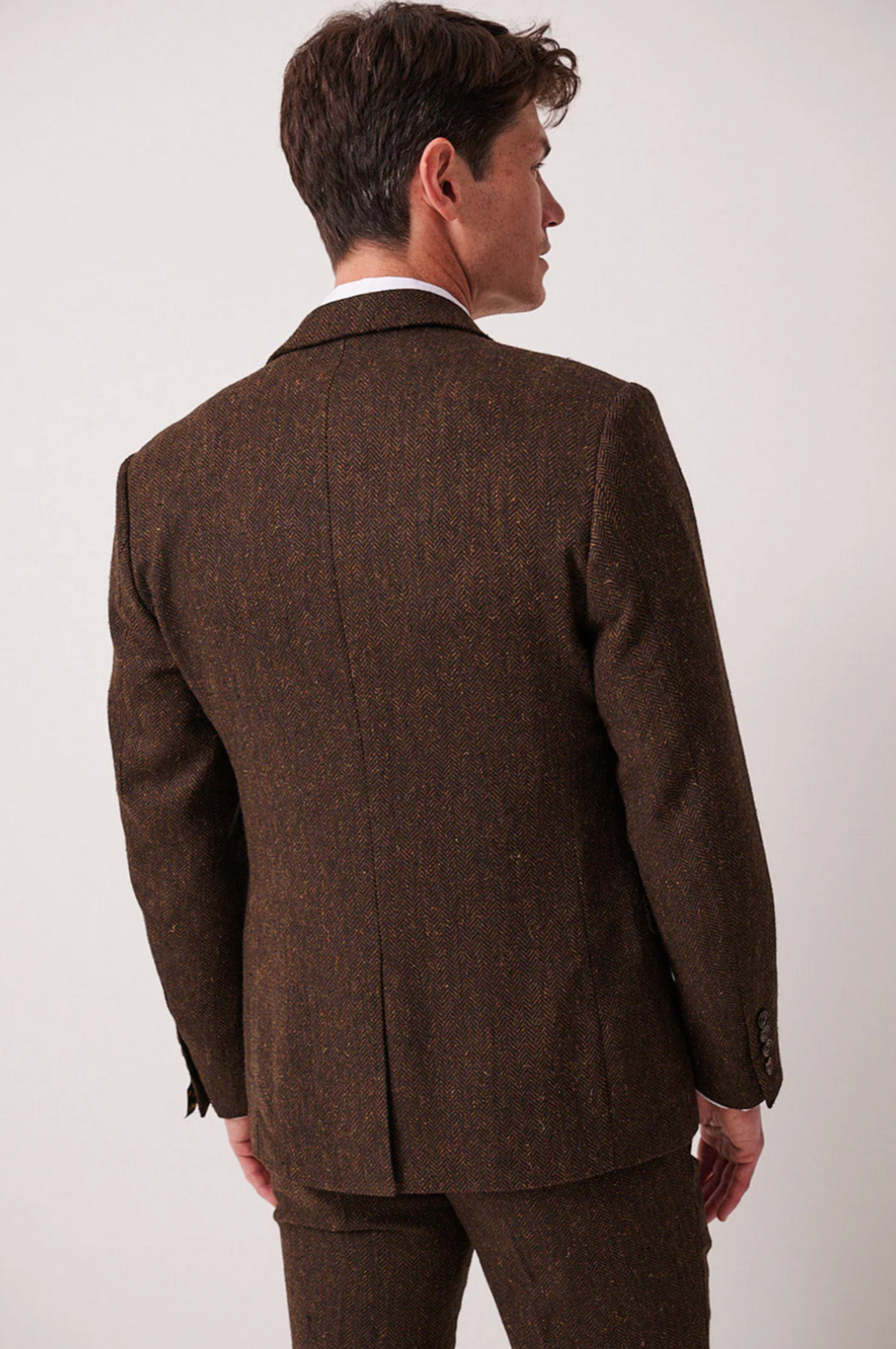 Marc Darcy Brown Tweed Blazer