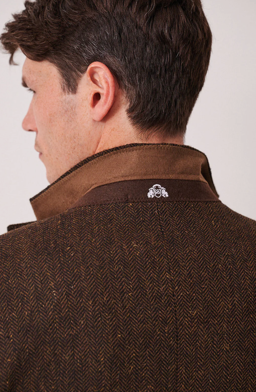 Marc Darcy Brown Tweed Blazer