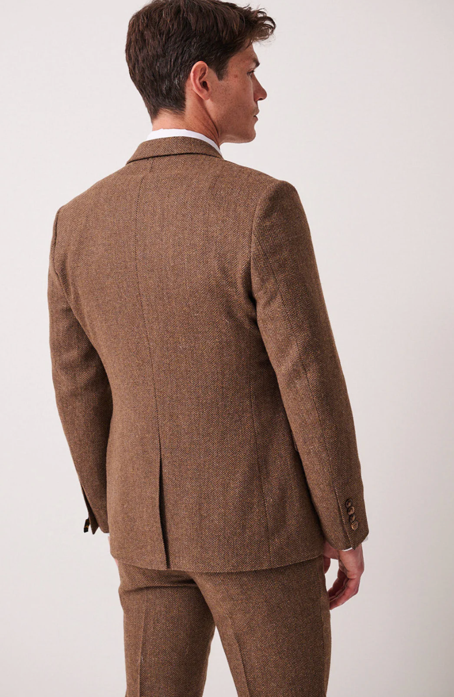 Marc Darcy Dean Tan Tweed Blazer
