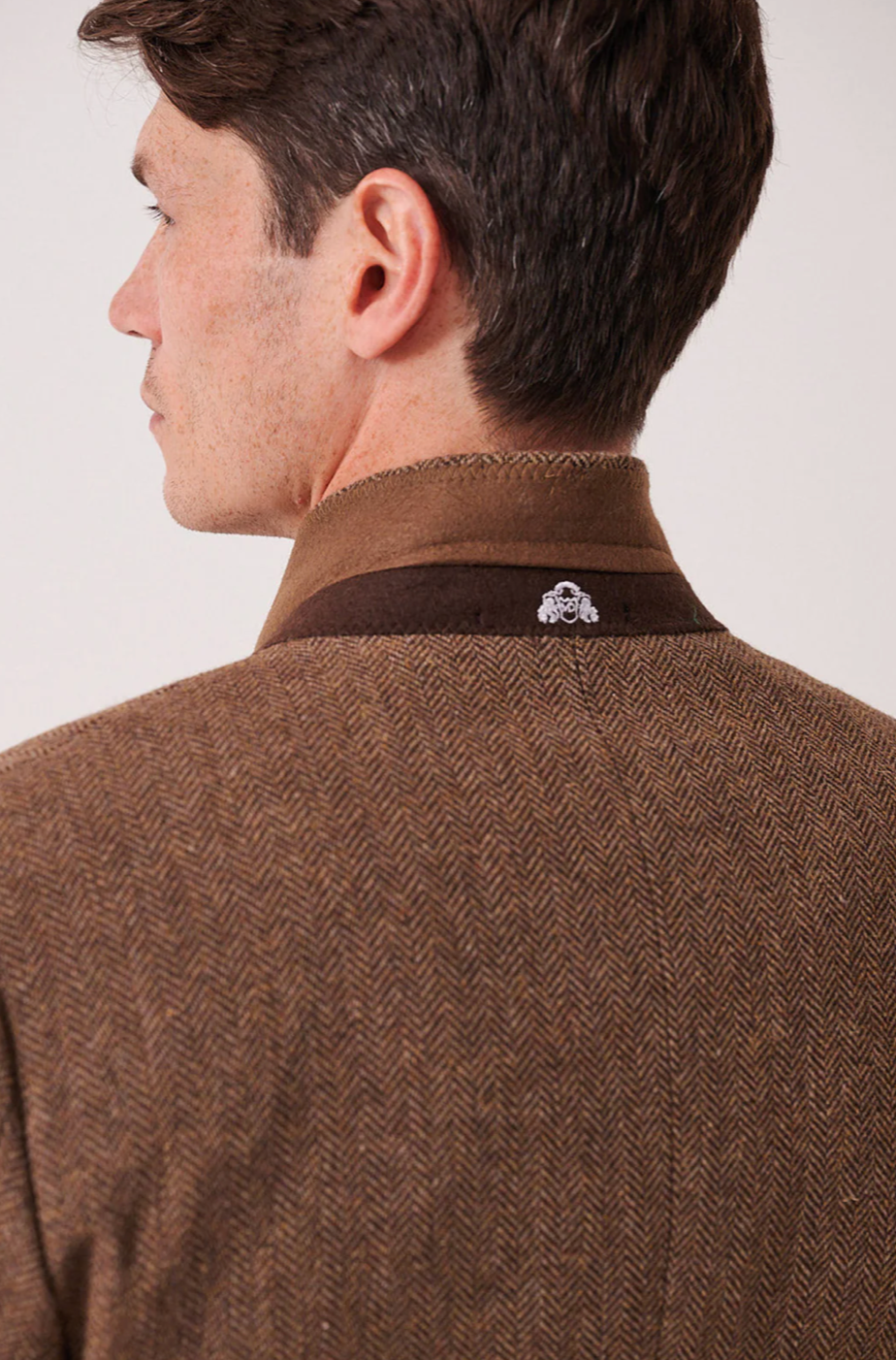 Marc Darcy Dean Tan Tweed Blazer