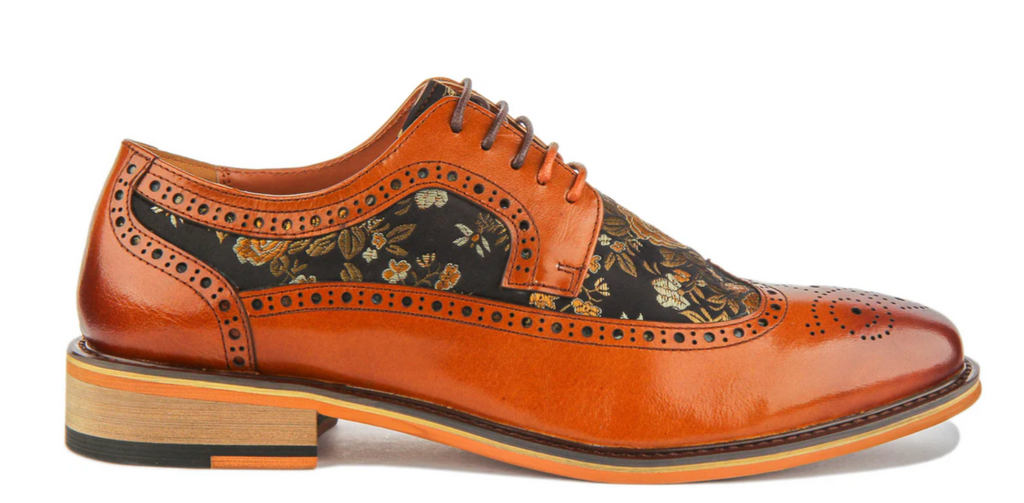 Justin Reess Ross Brogue in Brown