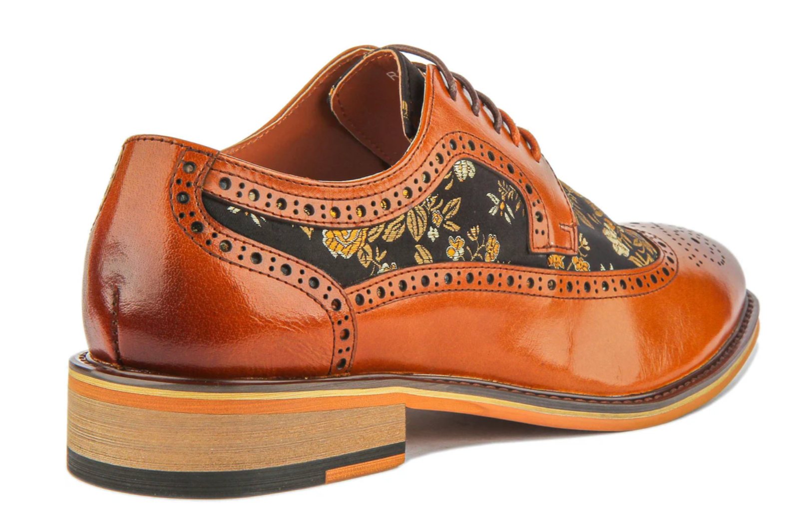 Justin Reess Ross Brogue in Brown