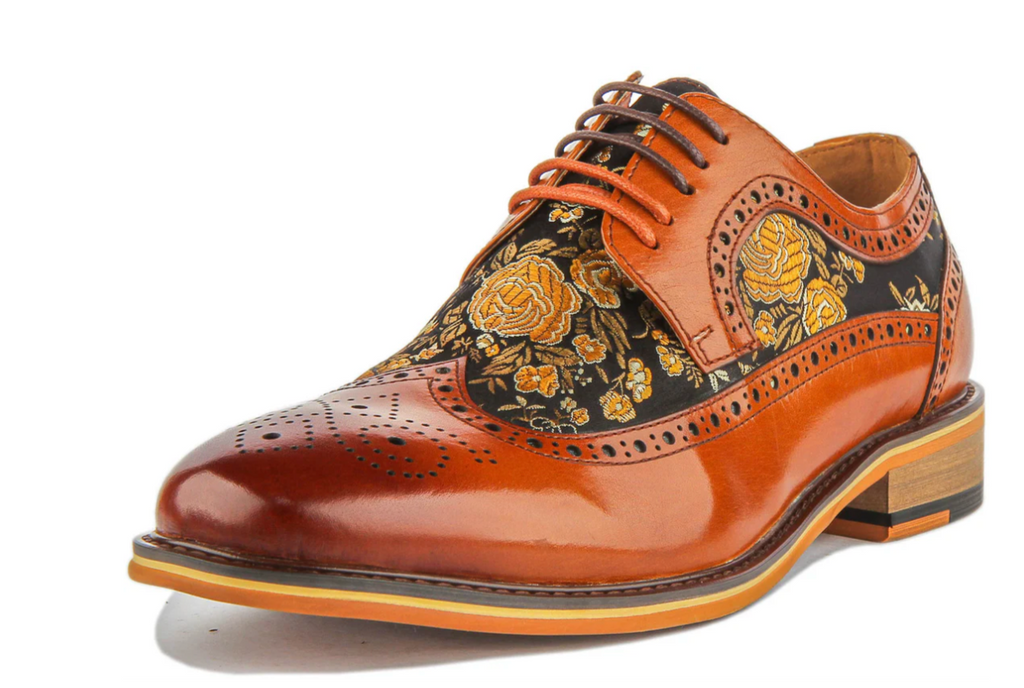 Justin Reess Ross Brogue in Brown