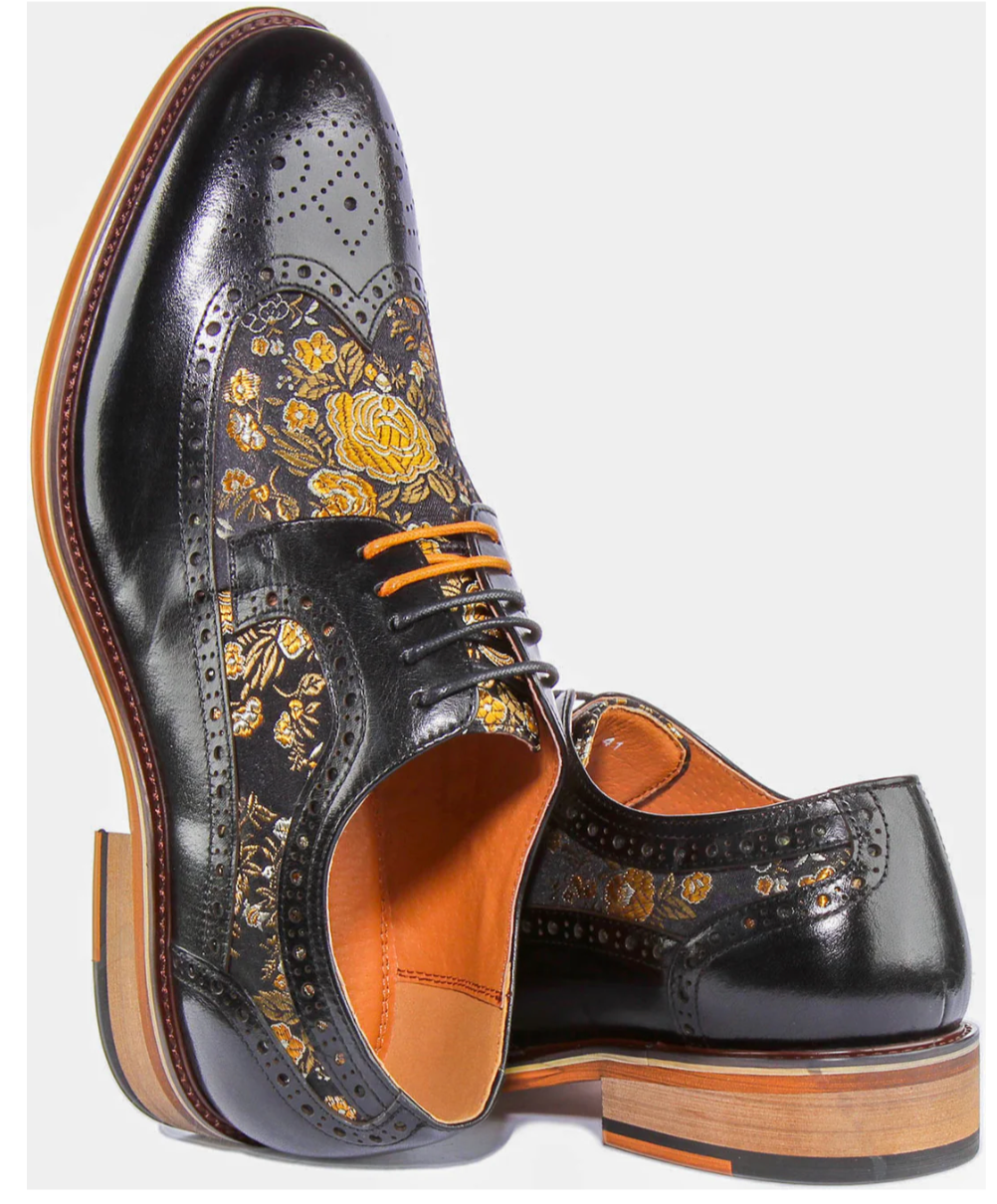 Justin Reess Ross Brogue in Black