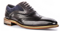 Justin Reess Roman Navy Brogue