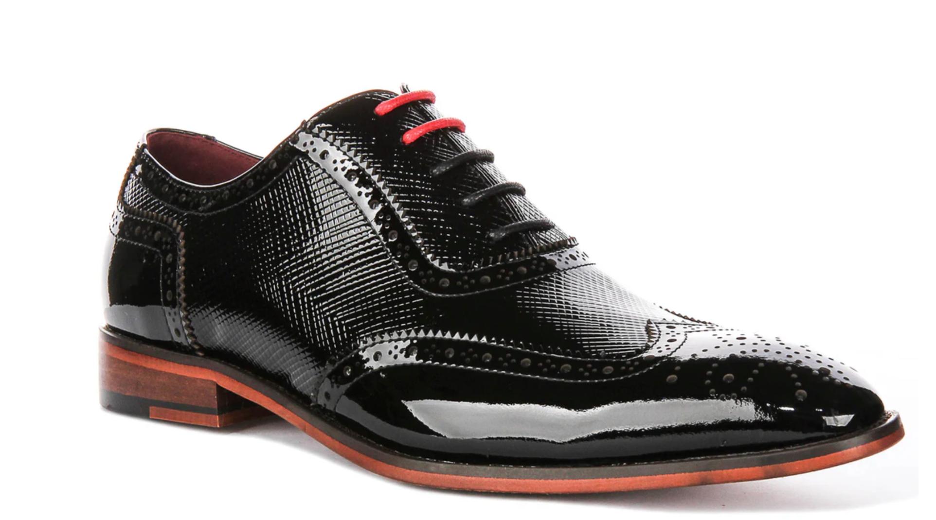 Justin Reess Flynn in Black Patent