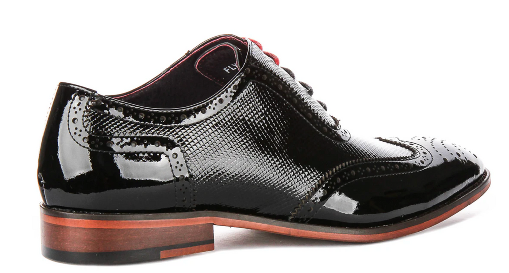 Justin Reess Flynn in Black Patent