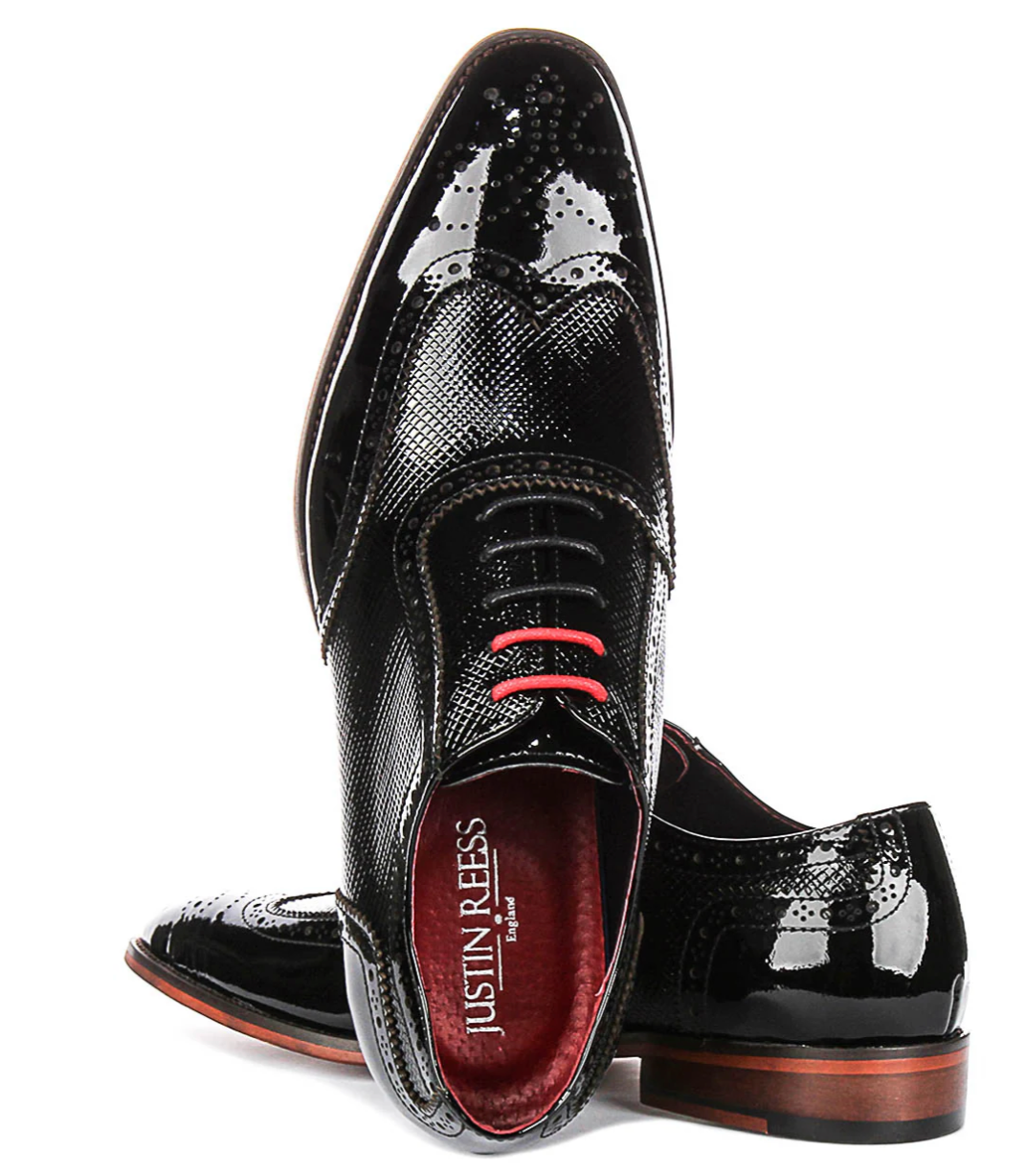 Justin Reess Flynn in Black Patent