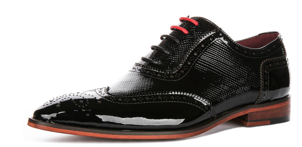 Justin Reess Flynn in Black Patent