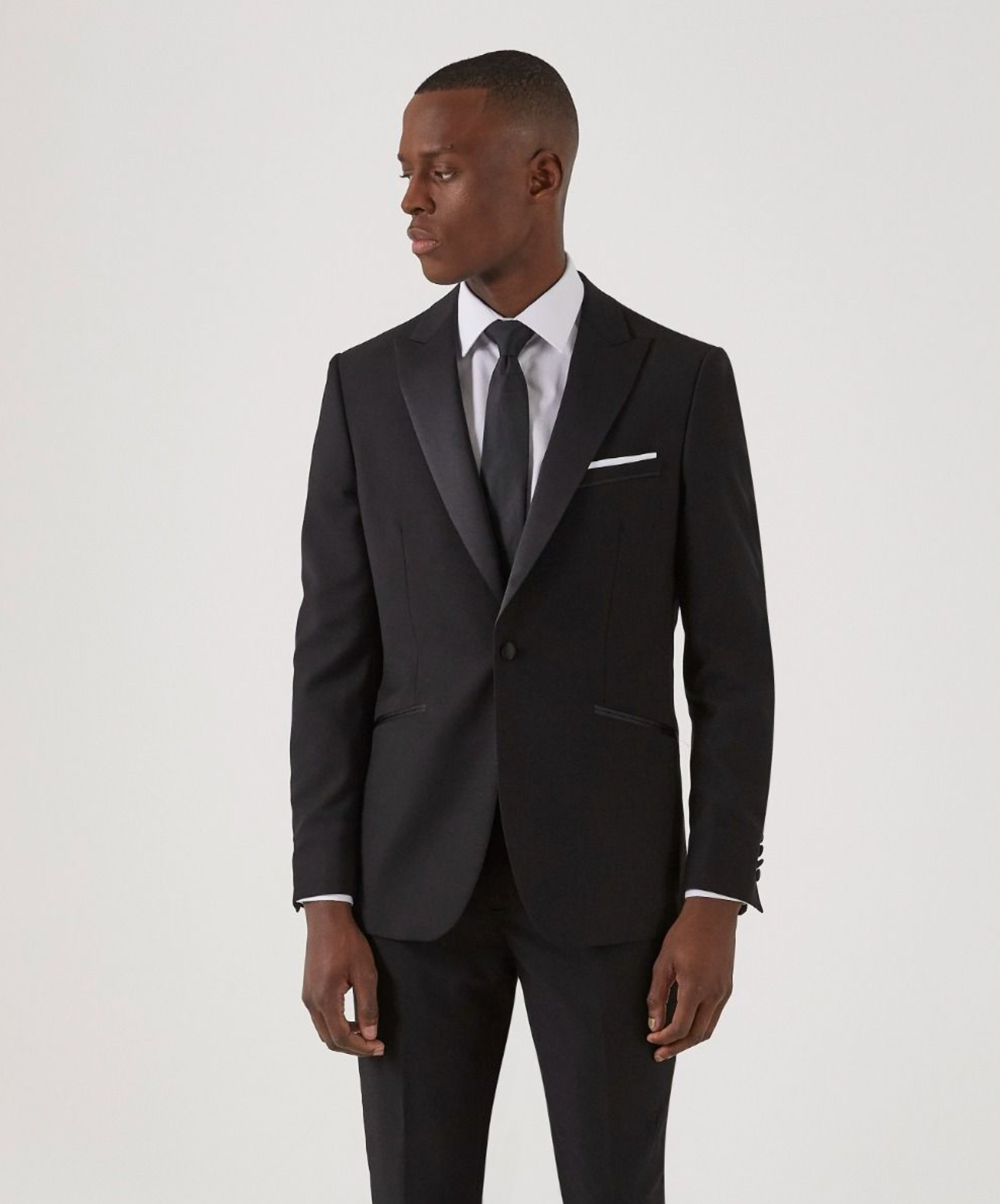 Sinatra Slim Dinner Suit Jacket Black