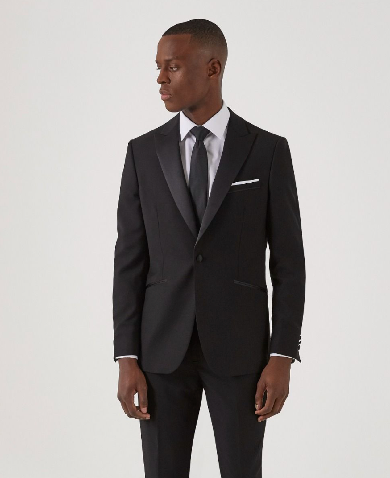 Sinatra Slim Dinner Suit Jacket Black