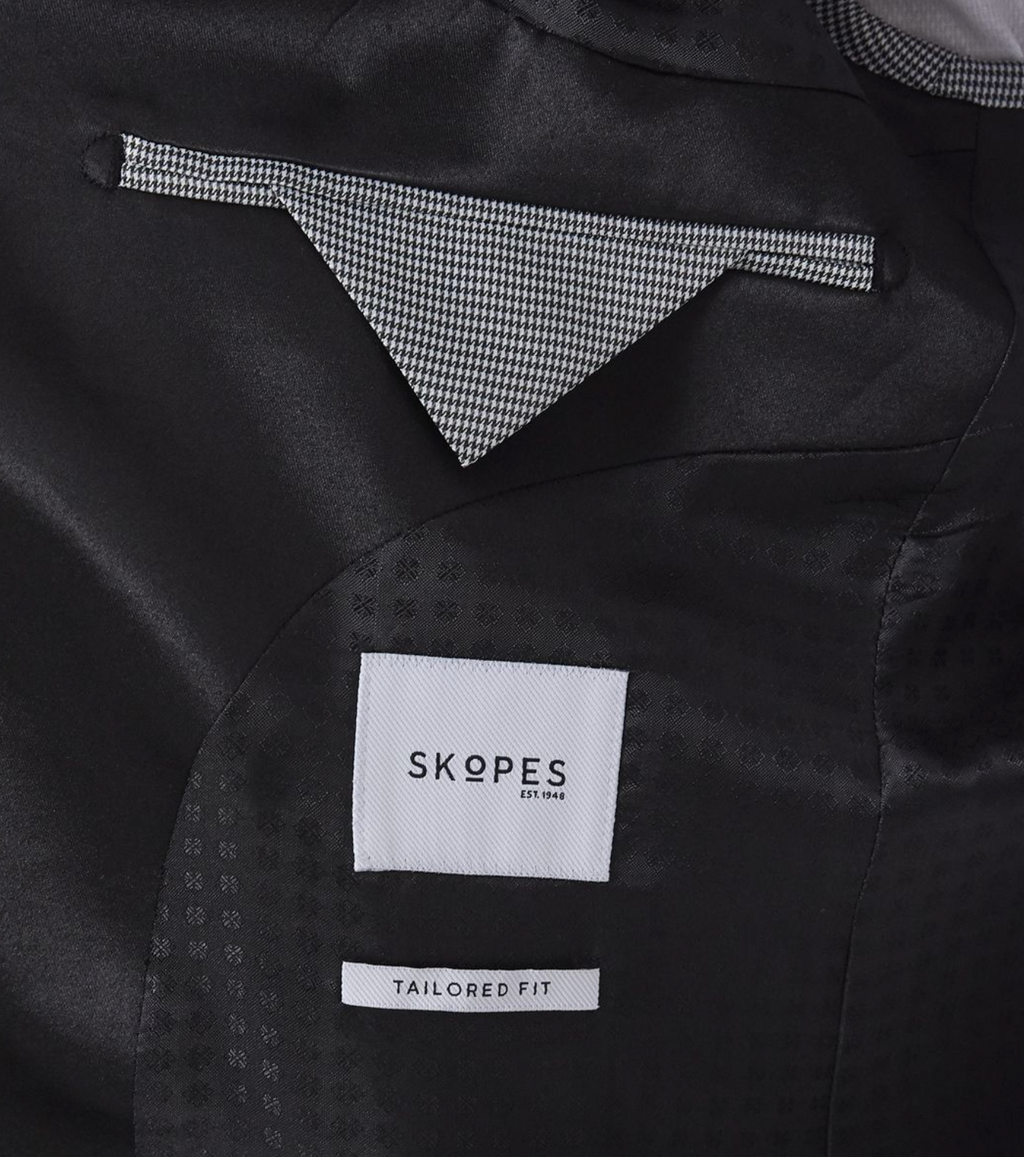 Skopes Sinatra Double Breasted Dinner Suit Jacket Black