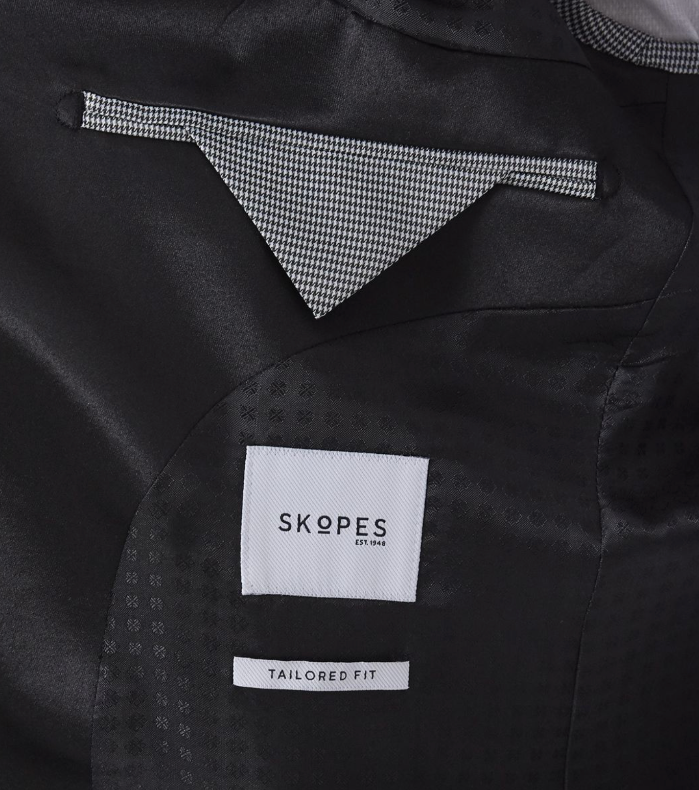 Skopes Sinatra Double Breasted Dinner Suit Jacket Black