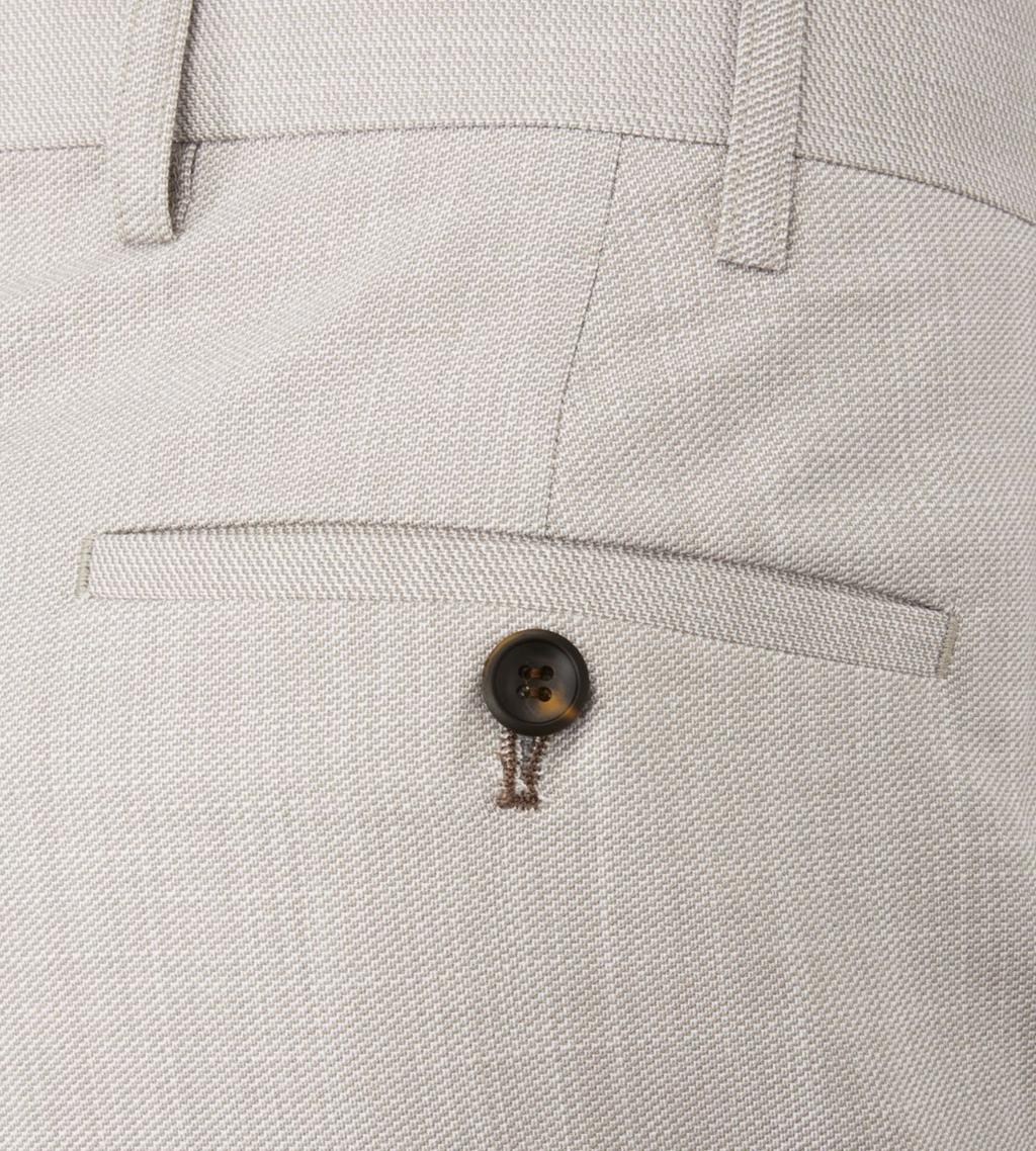 Skopes Redding Suit Tailored Trousers Stone Beige