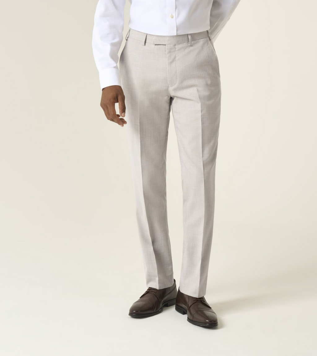 Skopes Redding Suit Tapered Trousers Stone Beige