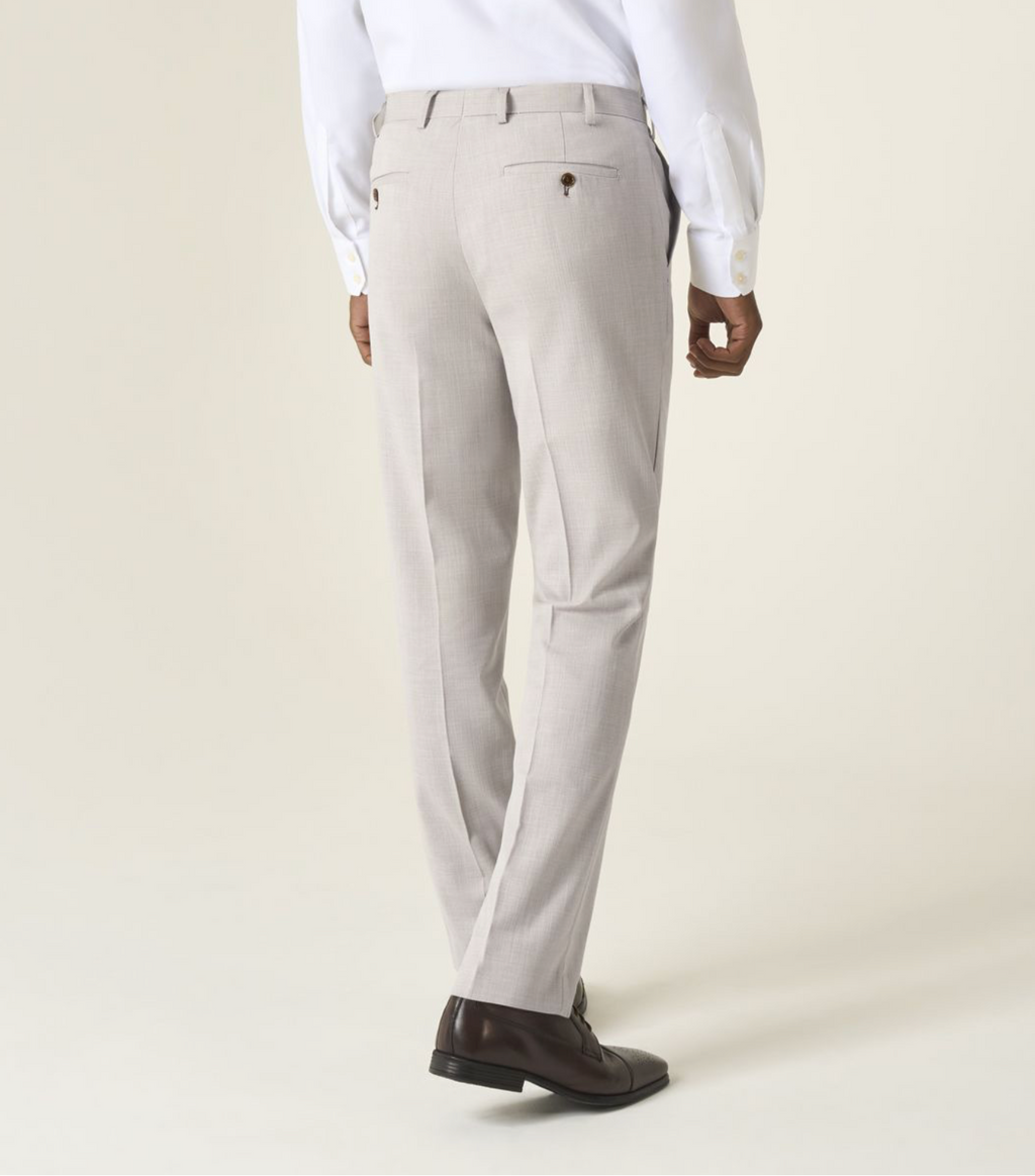 Skopes Redding Suit Tapered Trousers Stone Beige
