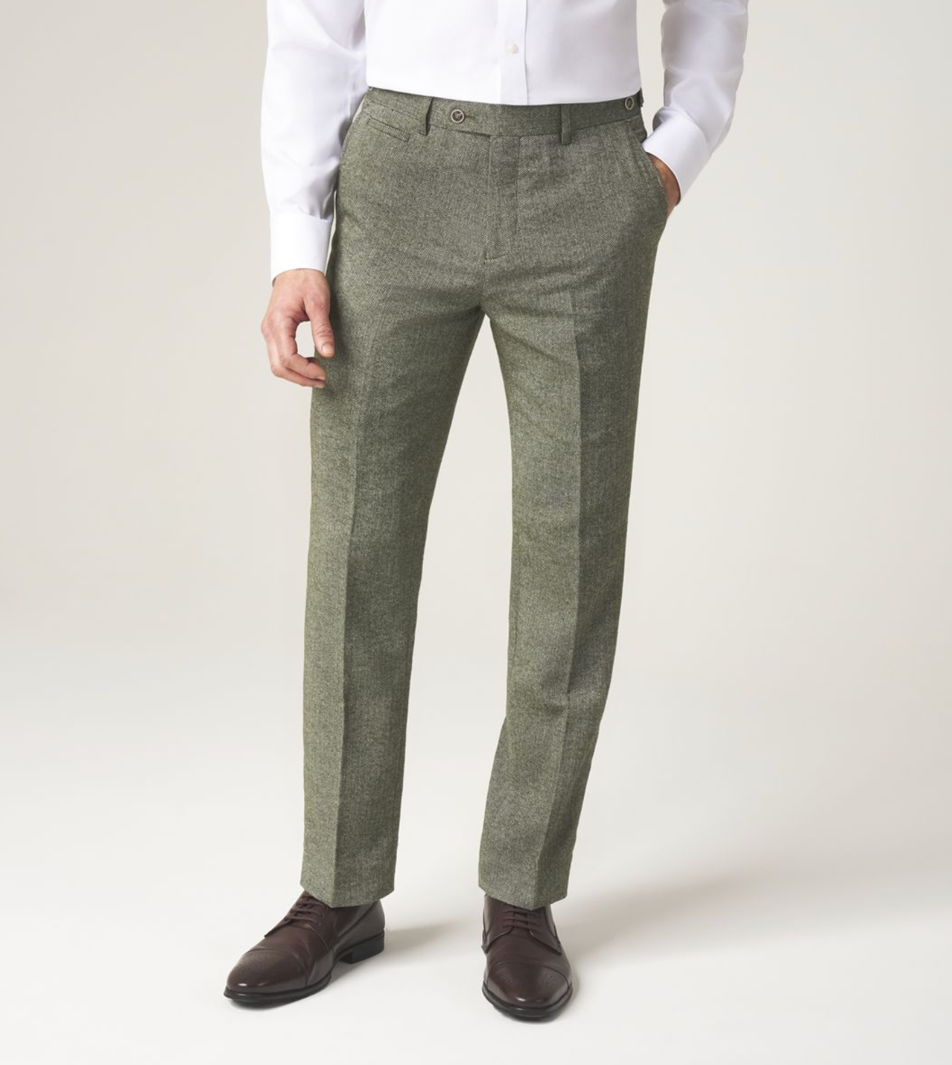 Skopes Jude Sage Slim Tapered Trousers